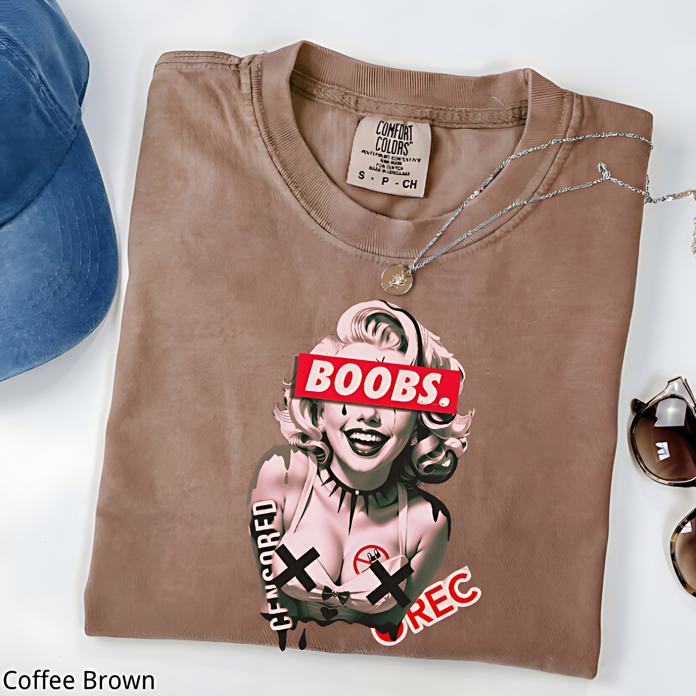 Sassy Marilyn Shirt, Bold Humor Tee