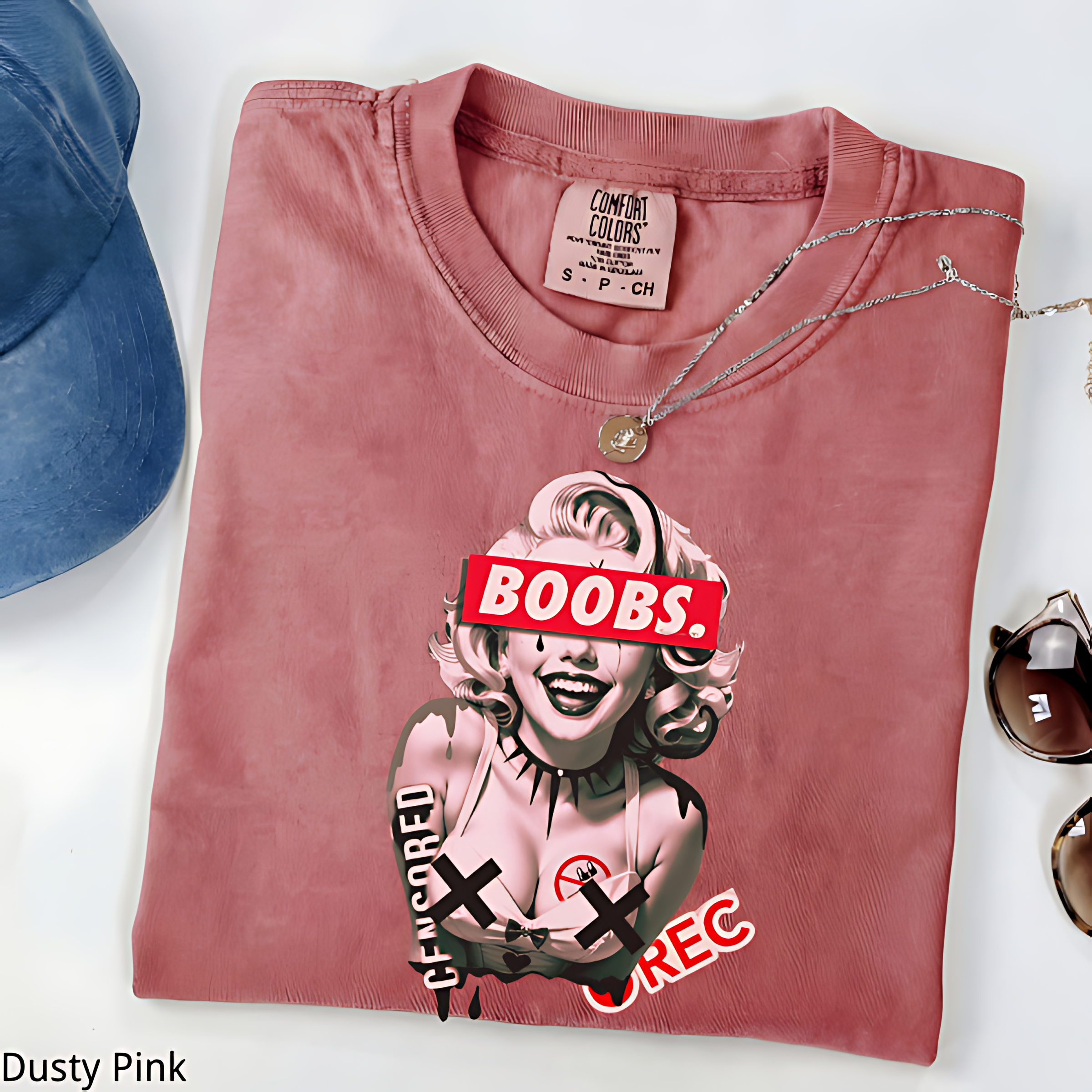 Sassy Marilyn Shirt, Bold Humor Tee