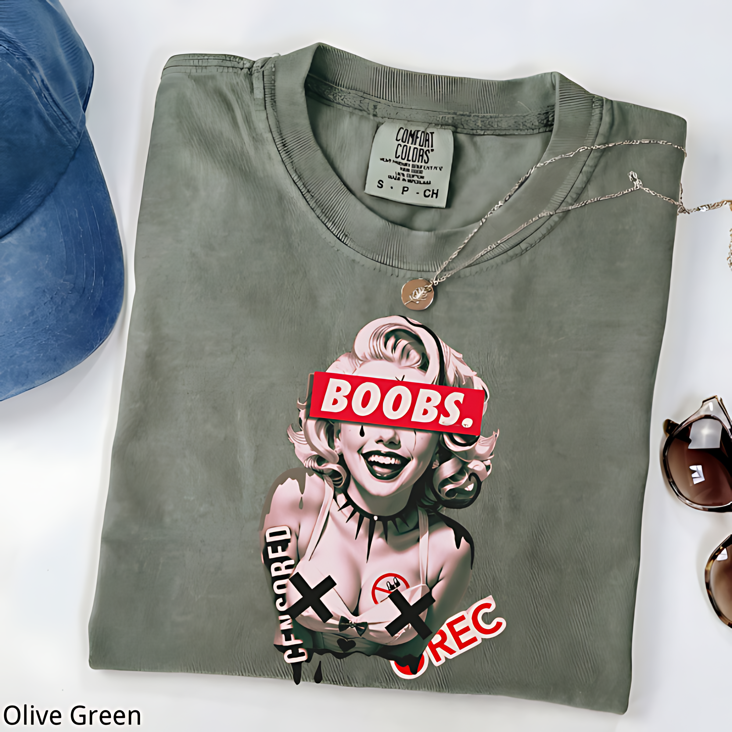Sassy Marilyn Shirt, Bold Humor Tee
