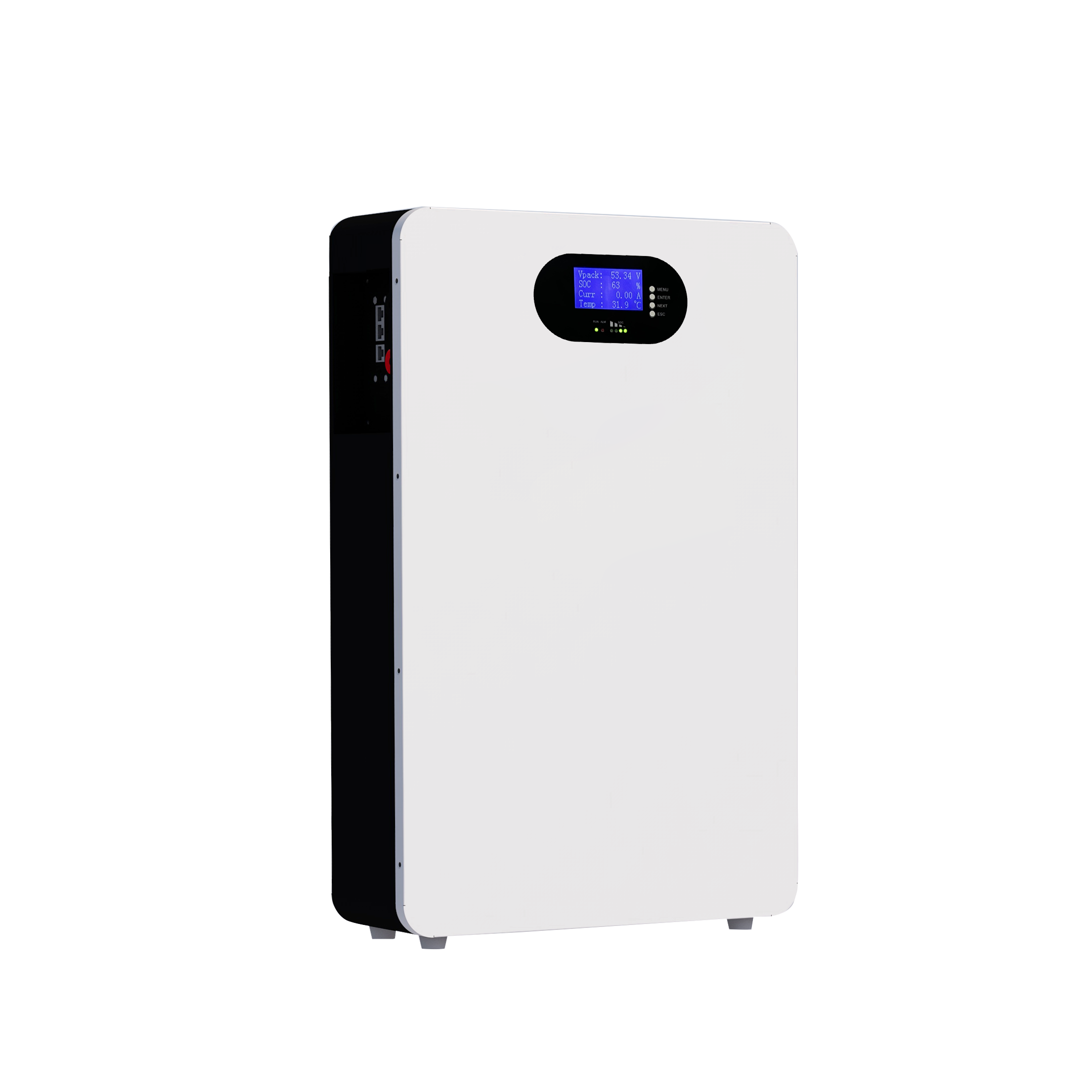 AIMEDA Wall-Mounted LiFePO4 Battery 51.2V 100/200/280Ah