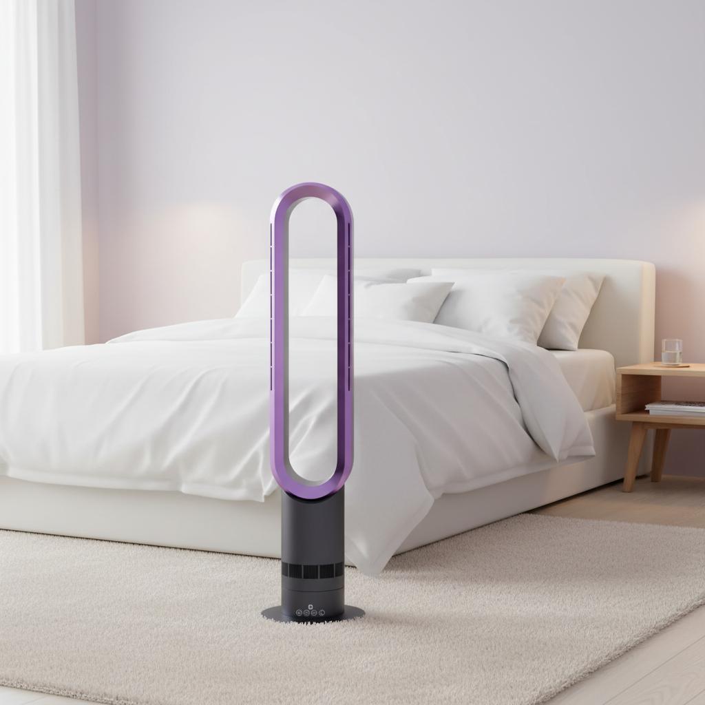 Aimeda Bladeless Fan Suitable for Both Cold and Warm Use Popular Style Household Purification Energy-Saving Ultra-Quiet