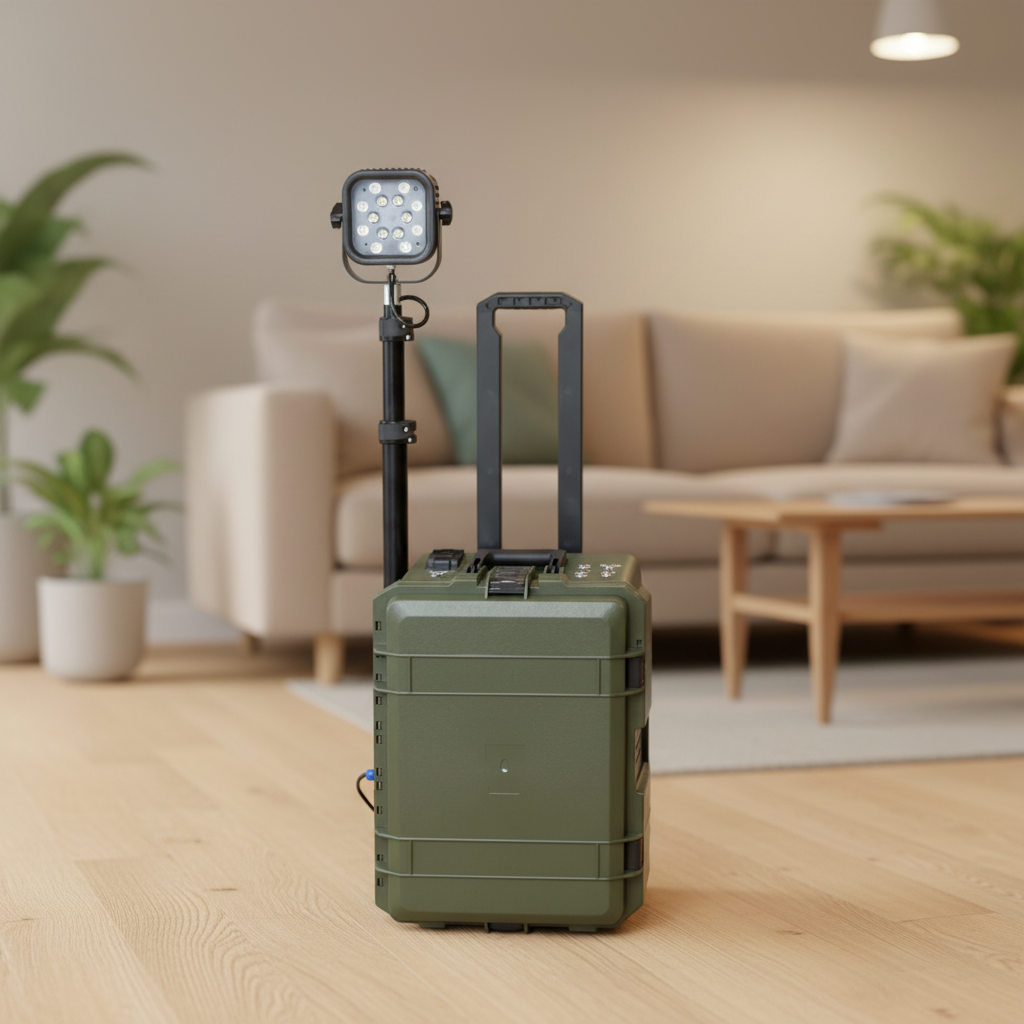 Pull rod box type  mobile energy storage equipment