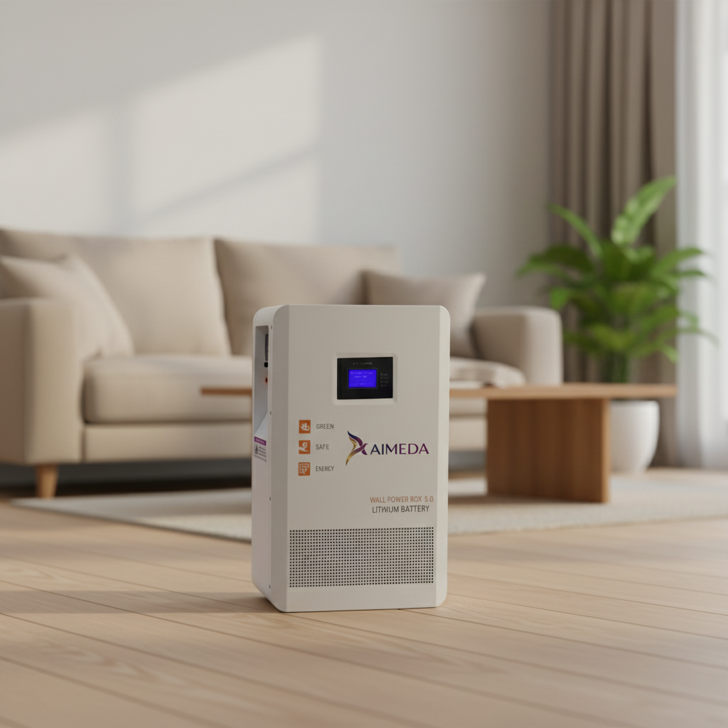 Household wall-mounted energy storage battery 5.12KW lithium iron phosphate battery
