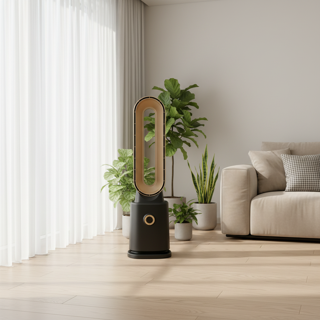 Aimeda  Fan Custom logo air Circulator Bladeless Fan Fans for Homebladeless Ceiling Fansummer Products Trending 2026