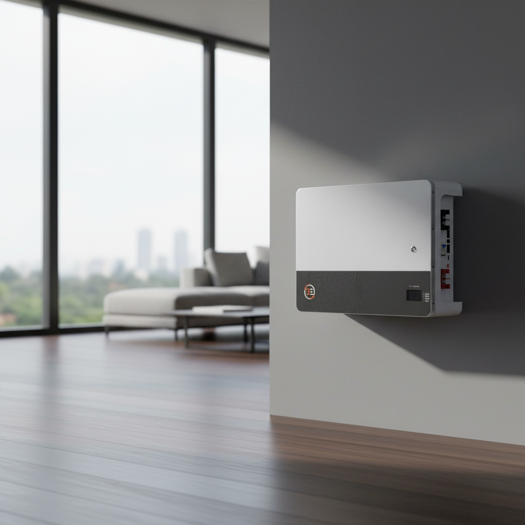 51.2V 5.12KW 100Ah Lithium-Ion Battery Energy Storage Solar Wall-mounted for household use
