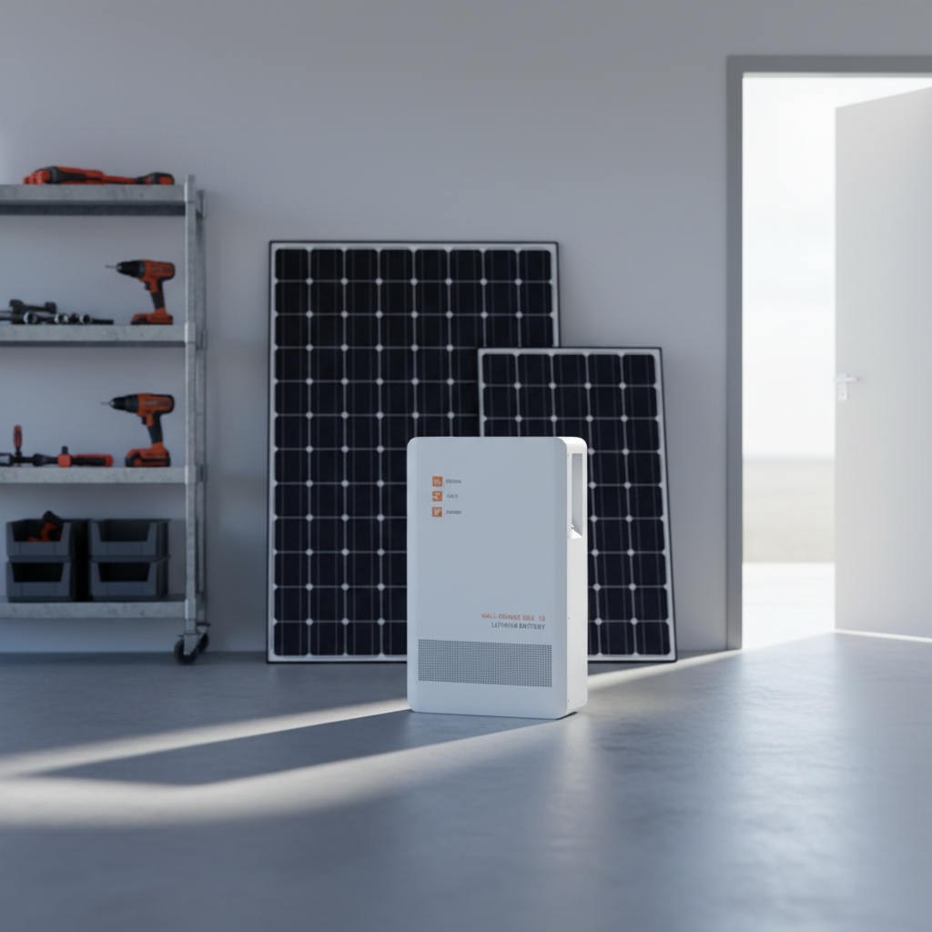 Household 10.24KW lithium iron phosphate energy storage battery