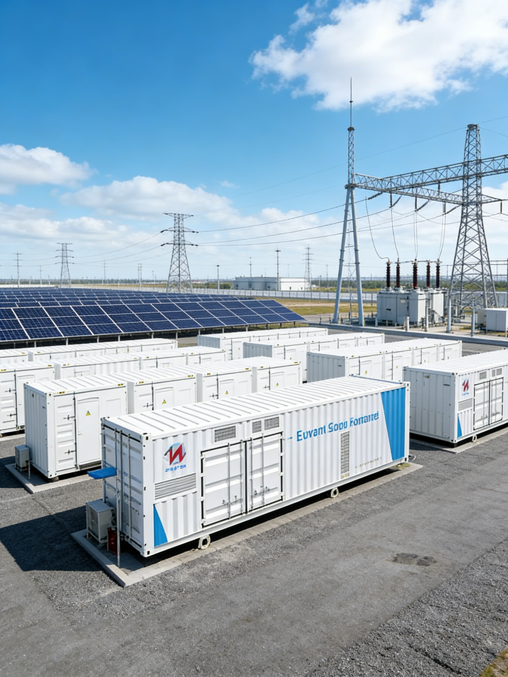 Aimida Industrial and Commercial Containerized LiFePO4 Energy Storage 100KWH-1200KWH Large-scale Energy Storage Equipment