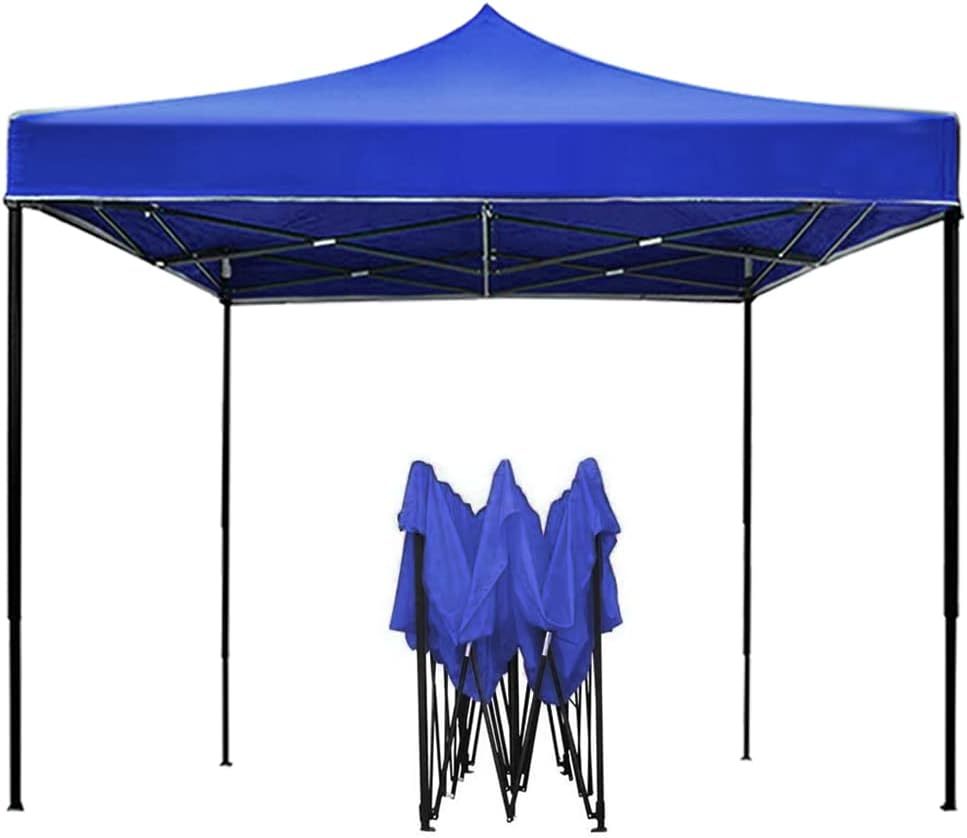 Toldo Carpa Plegable 3x3,Impermeable Reforzado-clavijas de tierra para tienda de campaña al aire libre