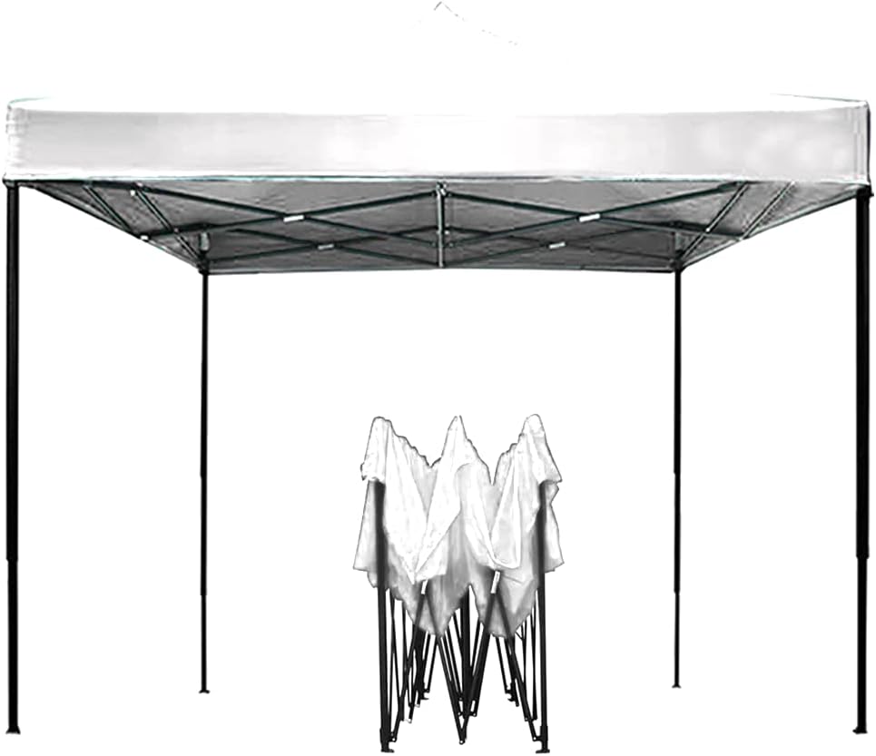 Toldo Carpa Plegable 3x3,Impermeable Reforzado-clavijas de tierra para tienda de campaña al aire libre
