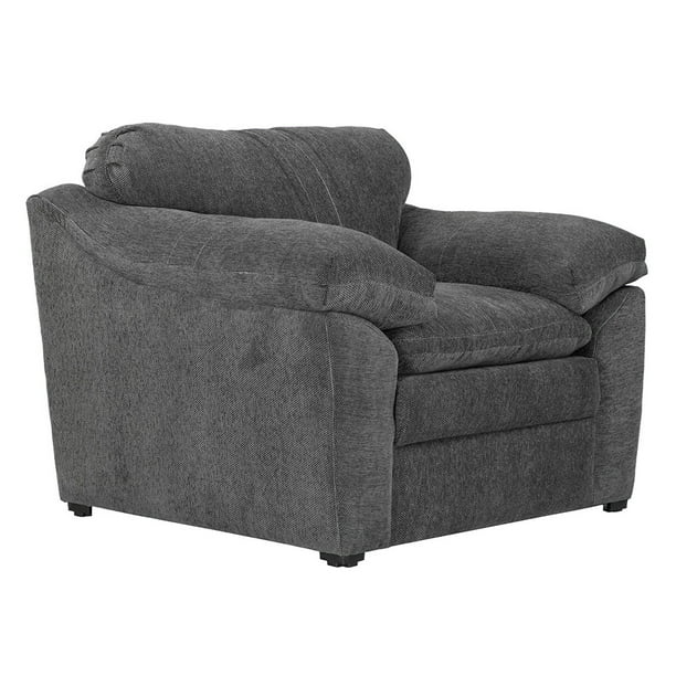 Sala 3-2-1 Aston (Sofá, Love Seat y Sillón) Gris Oscuro