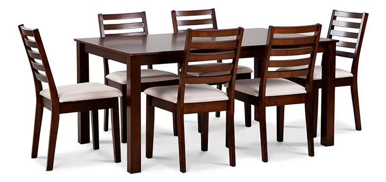 Juego De Comedor Helena 6 Sillas Cic