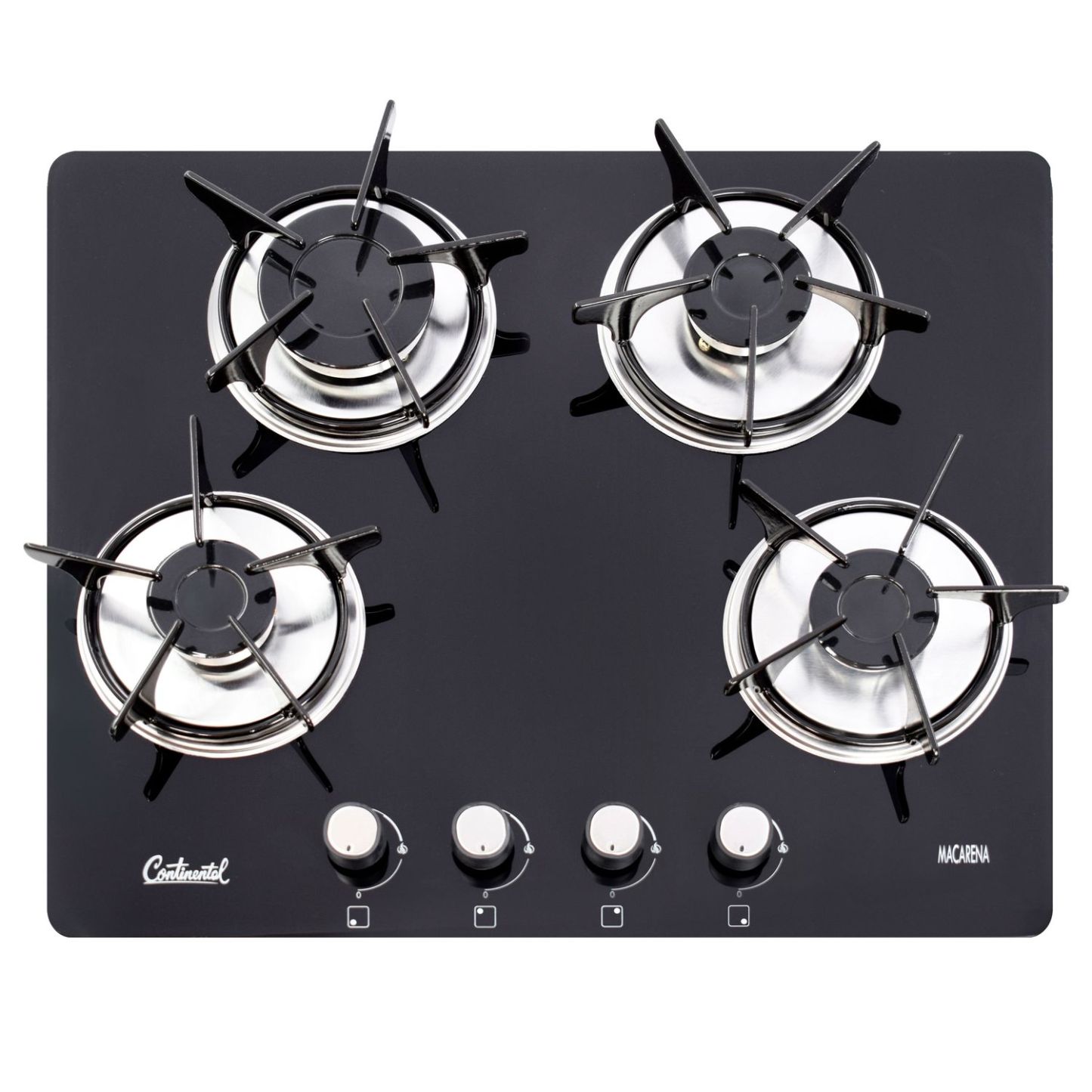 Estufa Empotrar Vidrio Templado 60x51 cm Gas Natural - 5883