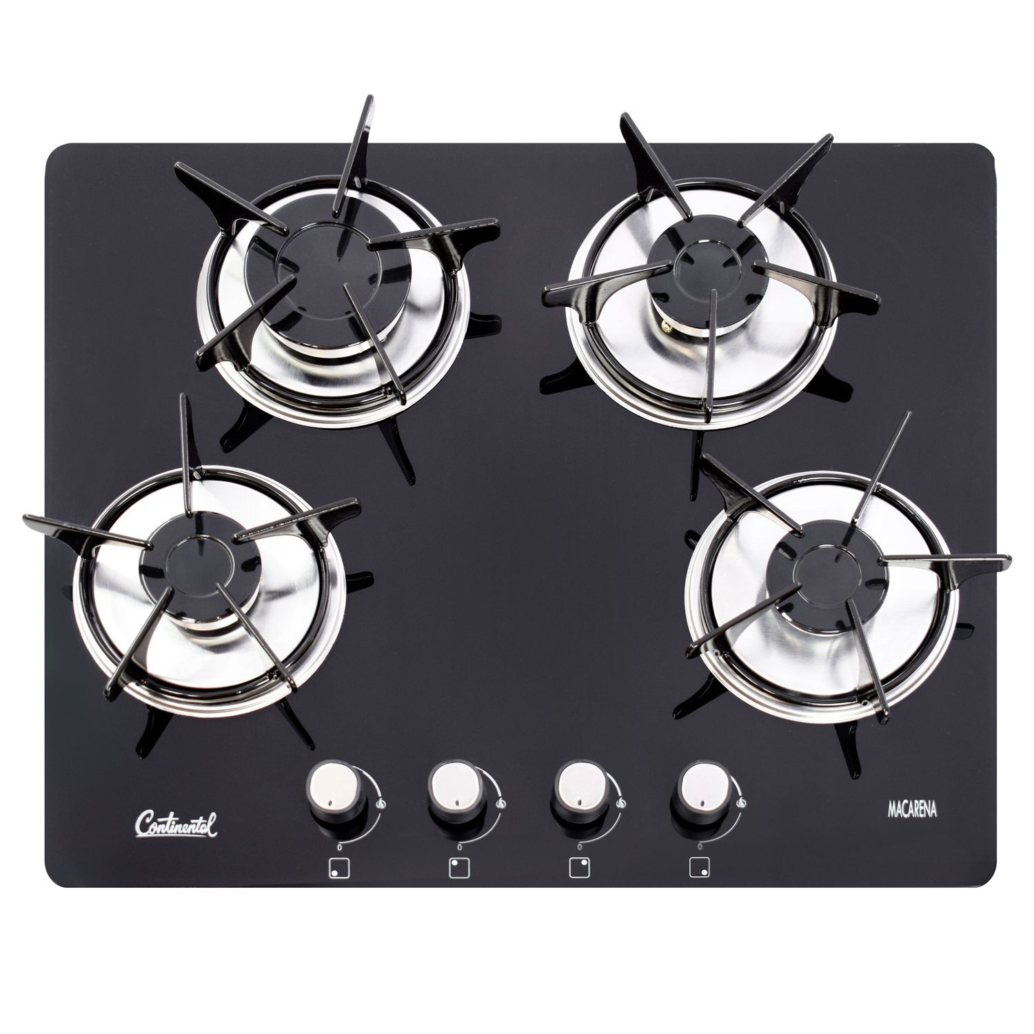 Estufa Empotrar Vidrio Templado 60x51 cm Gas Natural - 5883