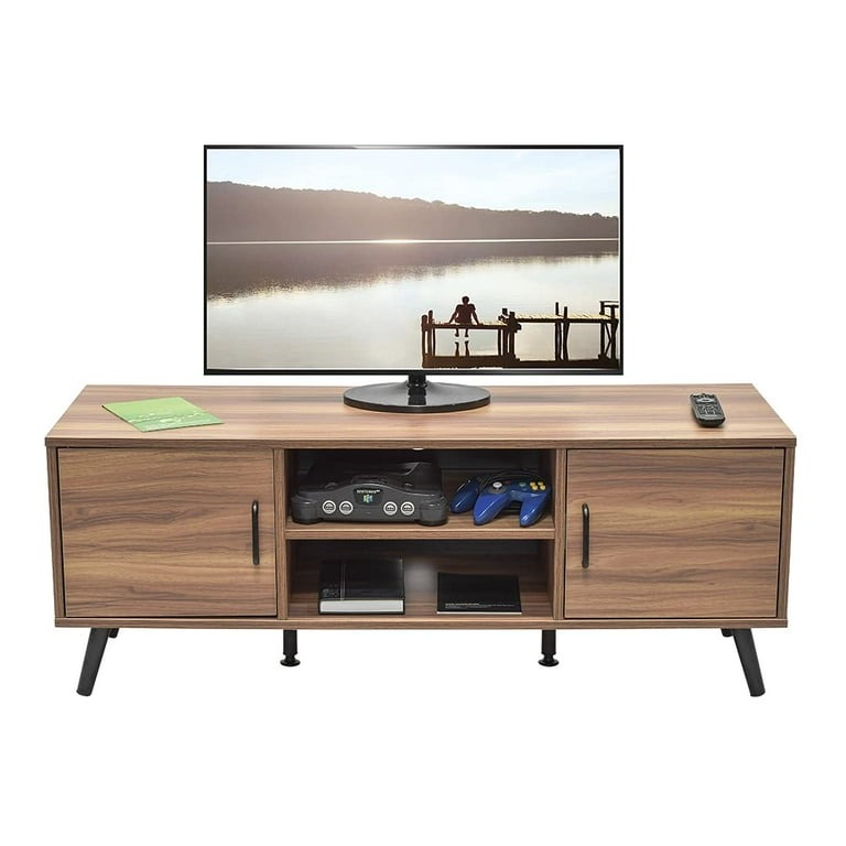 Mesa Minimalista Top Living para TV textura madera Top Living LUCCA-C