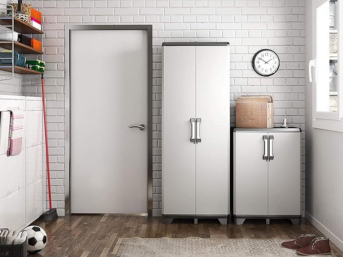 Armario Estante De Plástico Keter Gear Con 4 Repisas Organizador