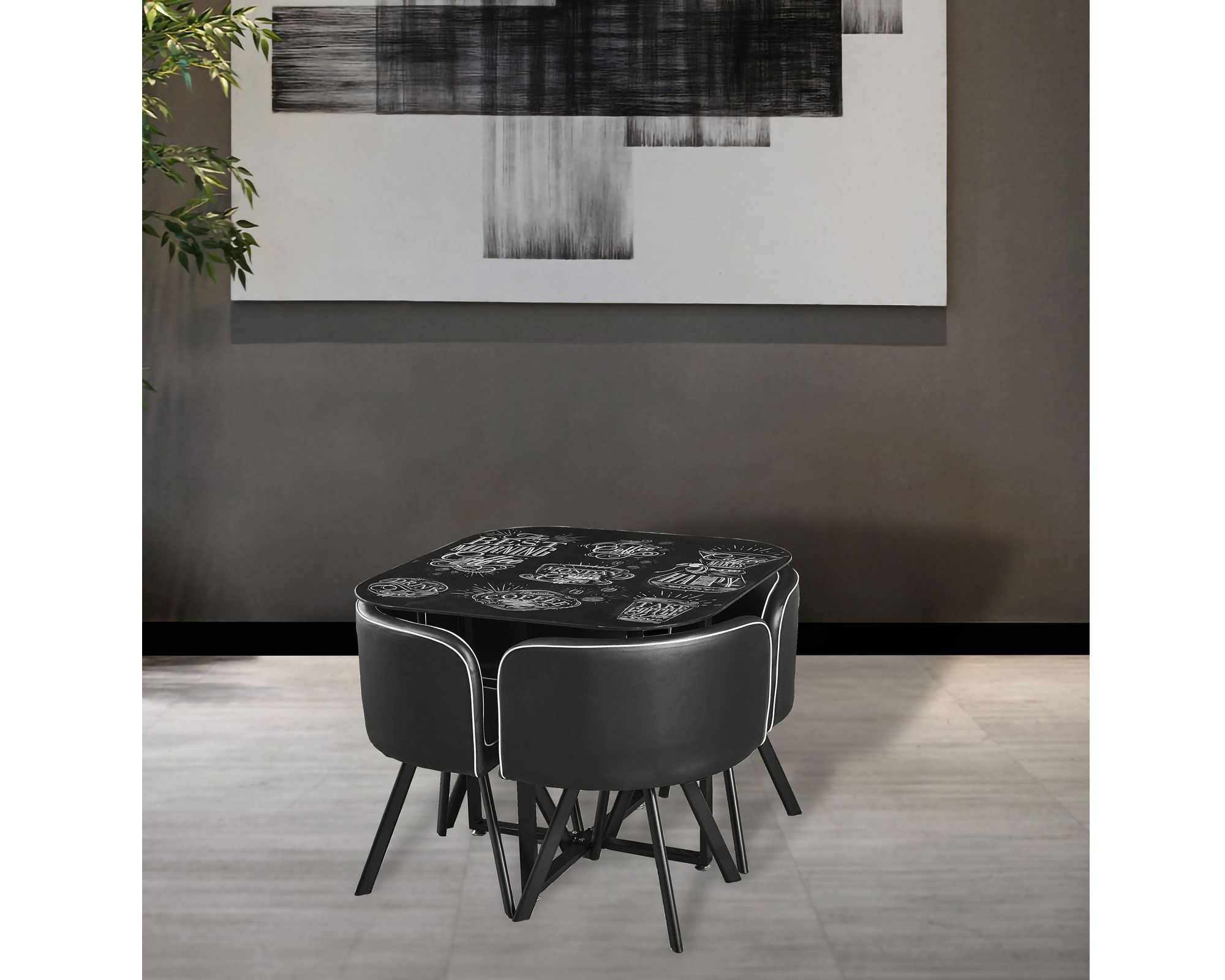 Comedor 4 sillas Coffe 2.0 M+ Design