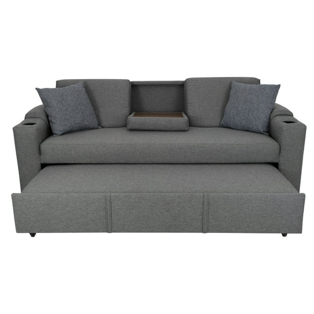 SOFÁ CAMA MILAN GRIS OXFORD