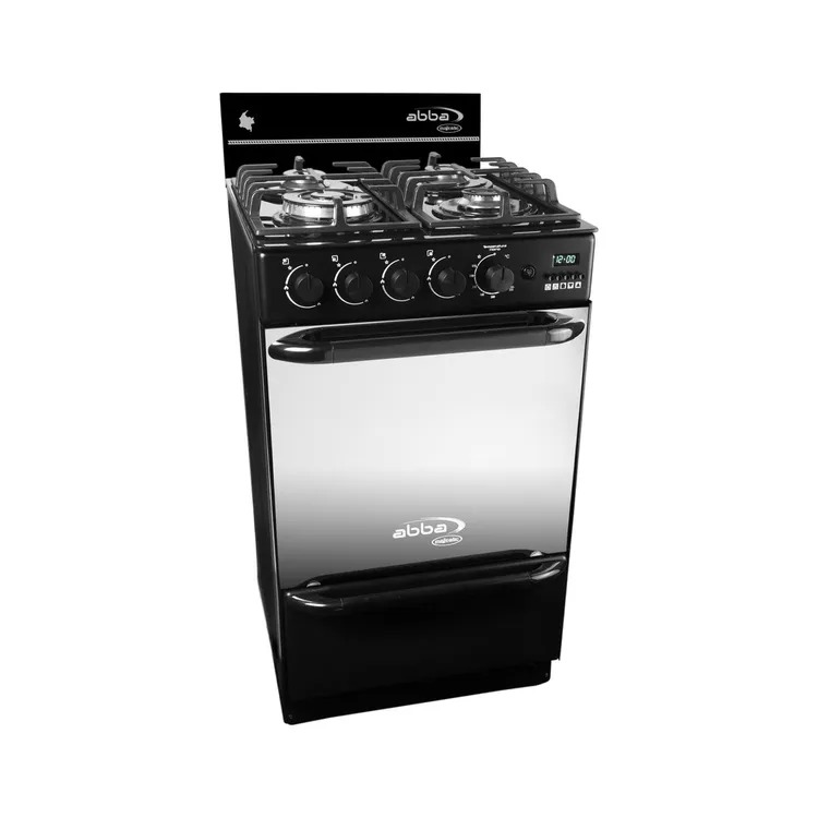 Estufa de Piso  Majestic 4 Puestos Con Horno Gas Natural AT2035N GT T Negro