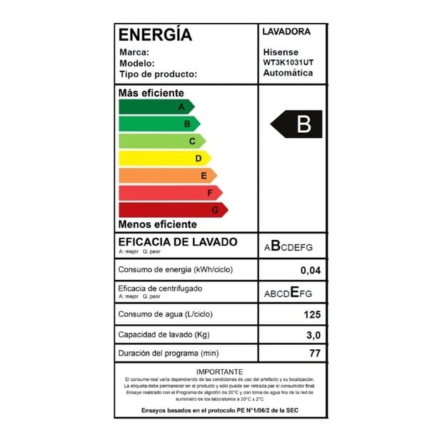 Lavadora Carga Superior 10Kg WT3K1031UT