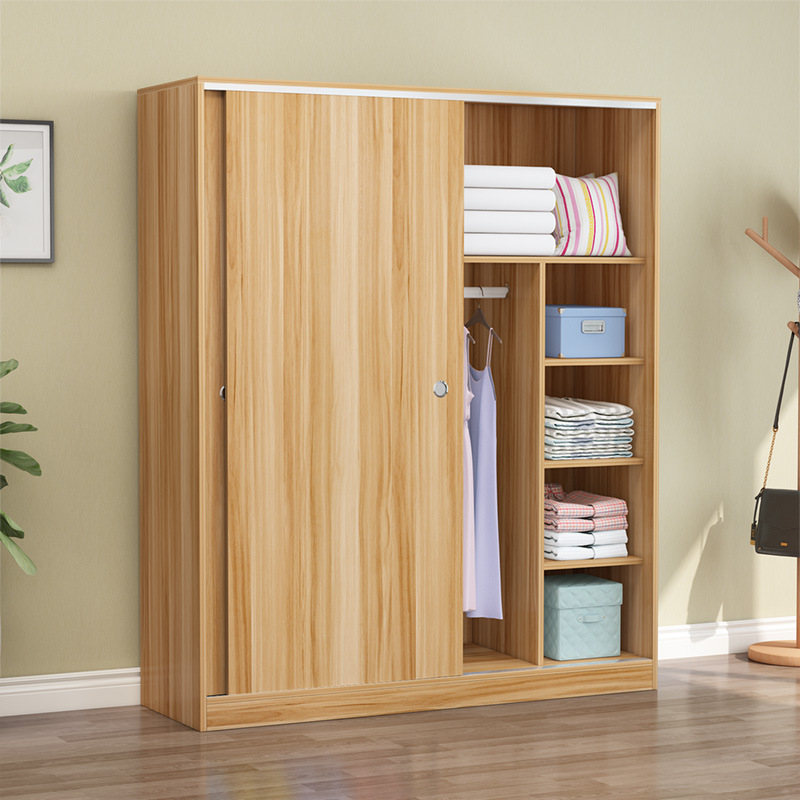 Conjunto de armario modular moderno de 2 puertas (Estilo pakistaní y chino) con puertas correderas