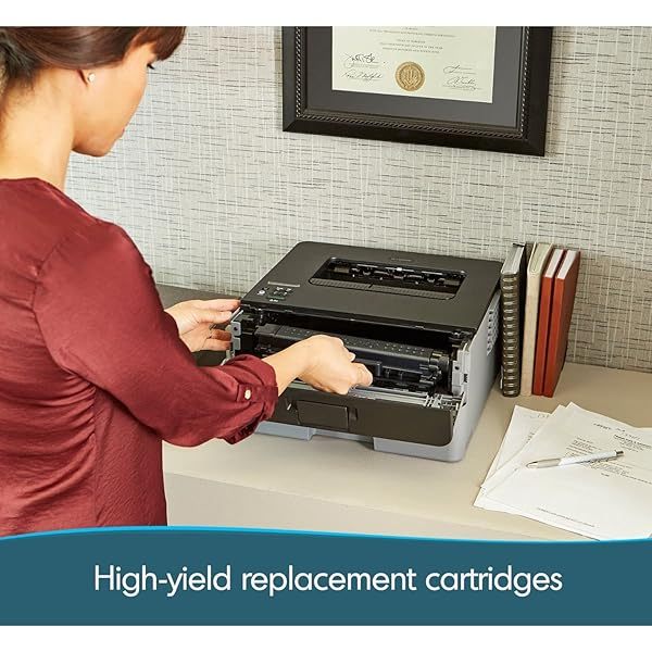 Impresora láser monocromática compacta inalámbrica L2460DW con impresión dúplex y móvil