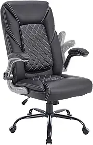 Sillones de oficina reclinables con reposapiés (grandes) — 400 lb