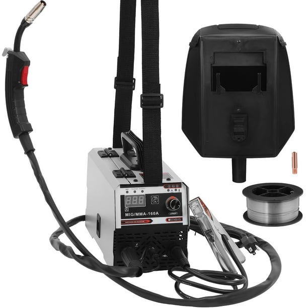 Máquina de soldadura MIG MMA, equipo de soldadura por arco, soldadora portátil, máquina de soldadura inverter con enchufe estadounidense.