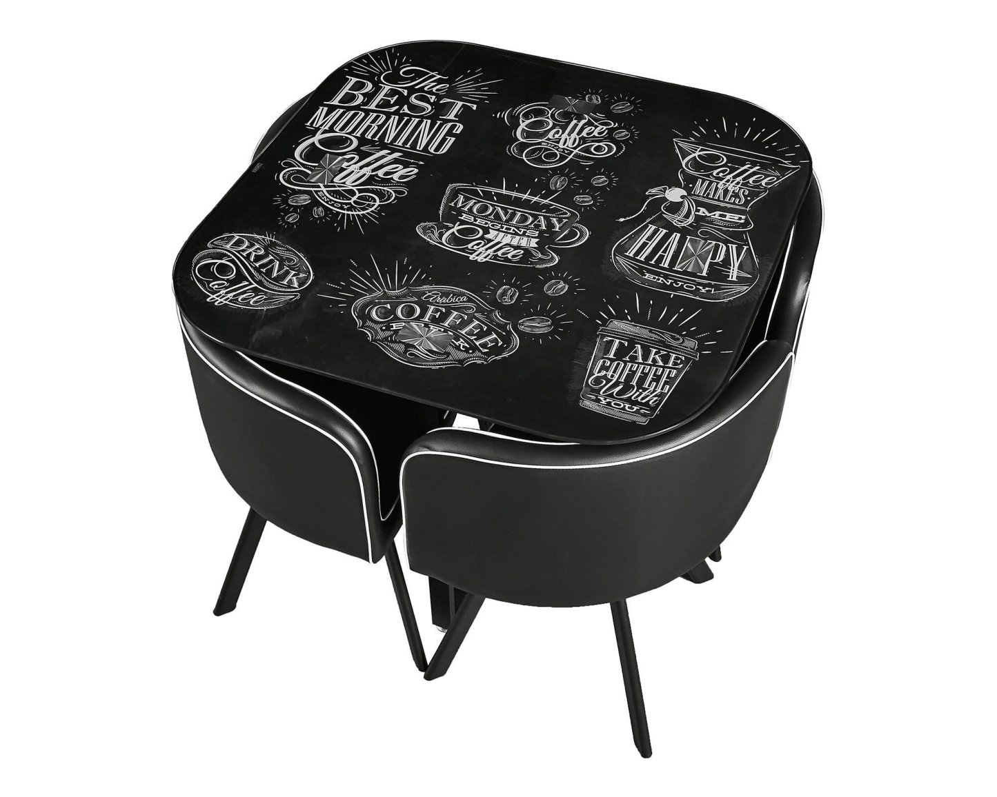 Comedor 4 sillas Coffe 2.0 M+ Design