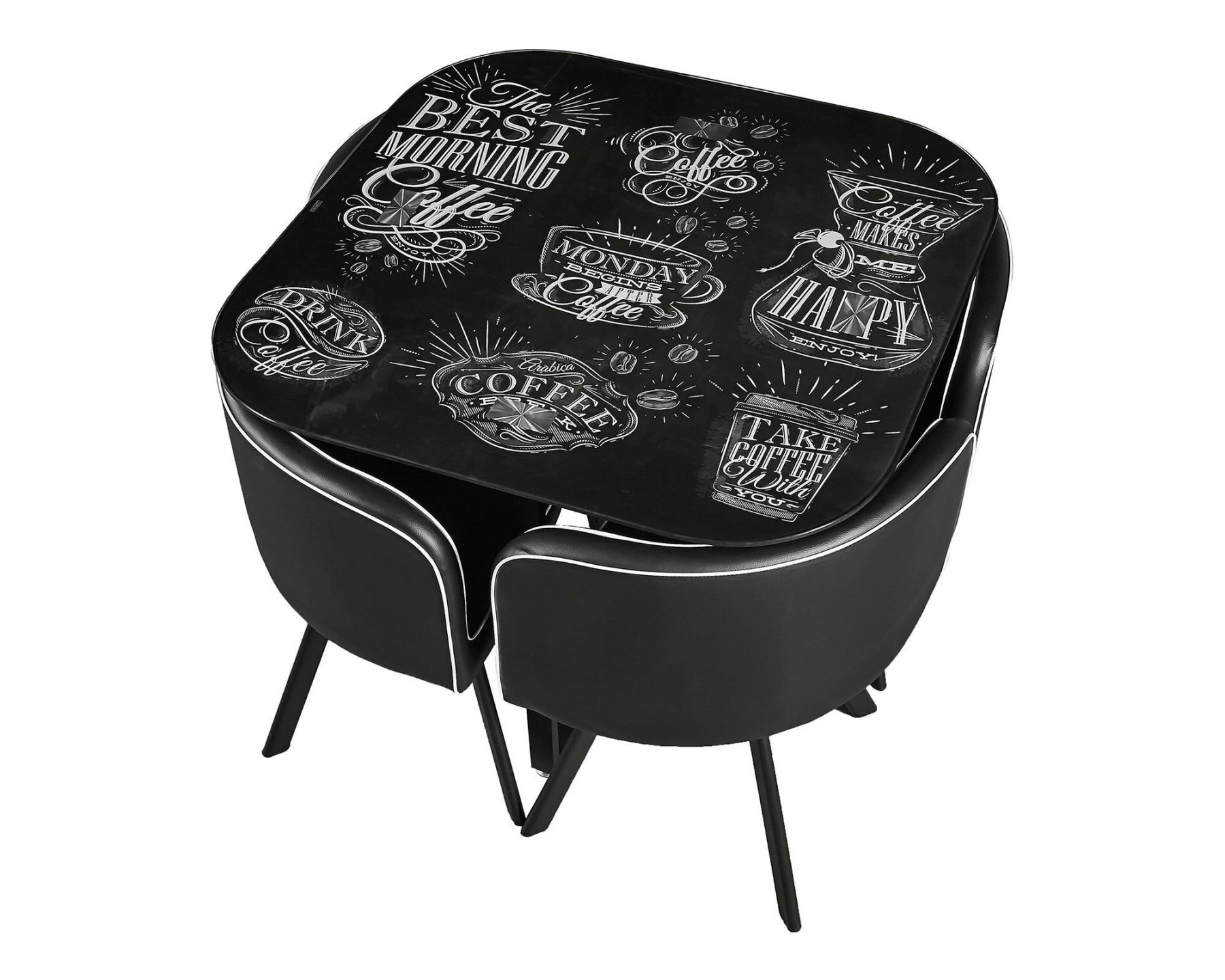 Comedor 4 sillas Coffe 2.0 M+ Design