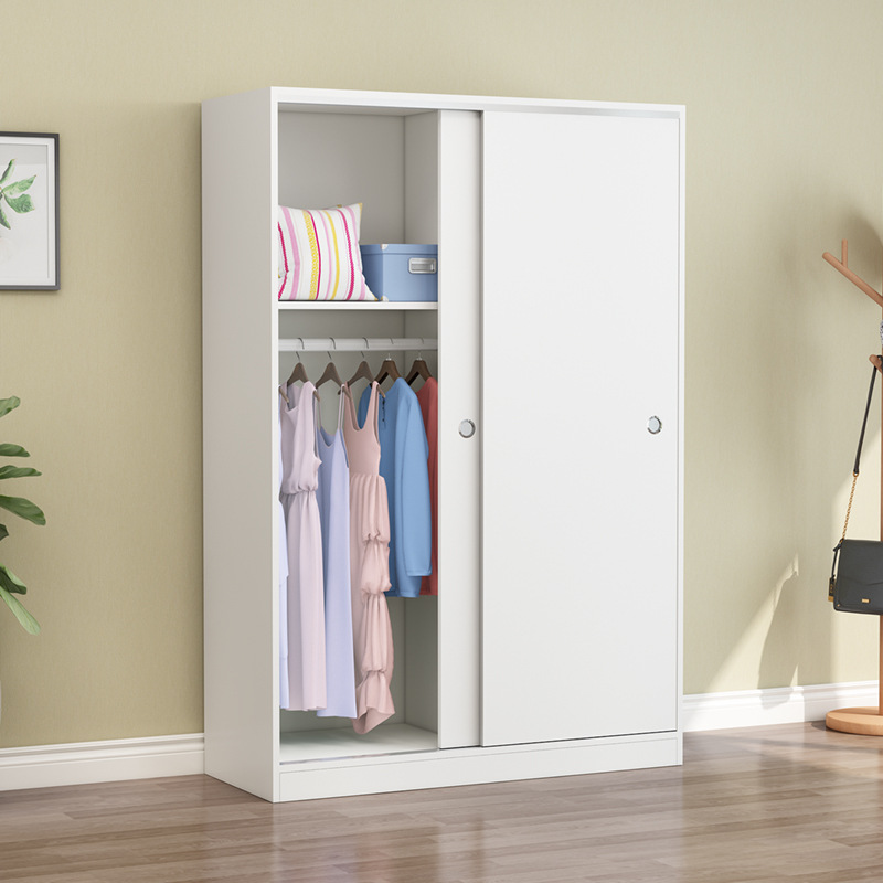 Conjunto de armario modular moderno de 2 puertas (Estilo pakistaní y chino) con puertas correderas