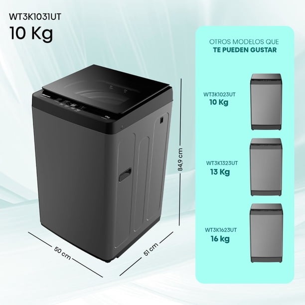 Lavadora Carga Superior 10Kg WT3K1031UT