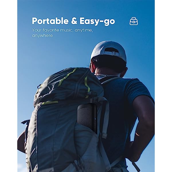 Altavoz Bluetooth con sonido HD, inalámbrico portátil, resistente al agua IPX5, hasta 24 horas de reproducción, emparejamiento TWS, BT5.3