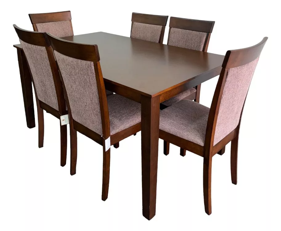 Juego De Comedor Praga 6 Sillas