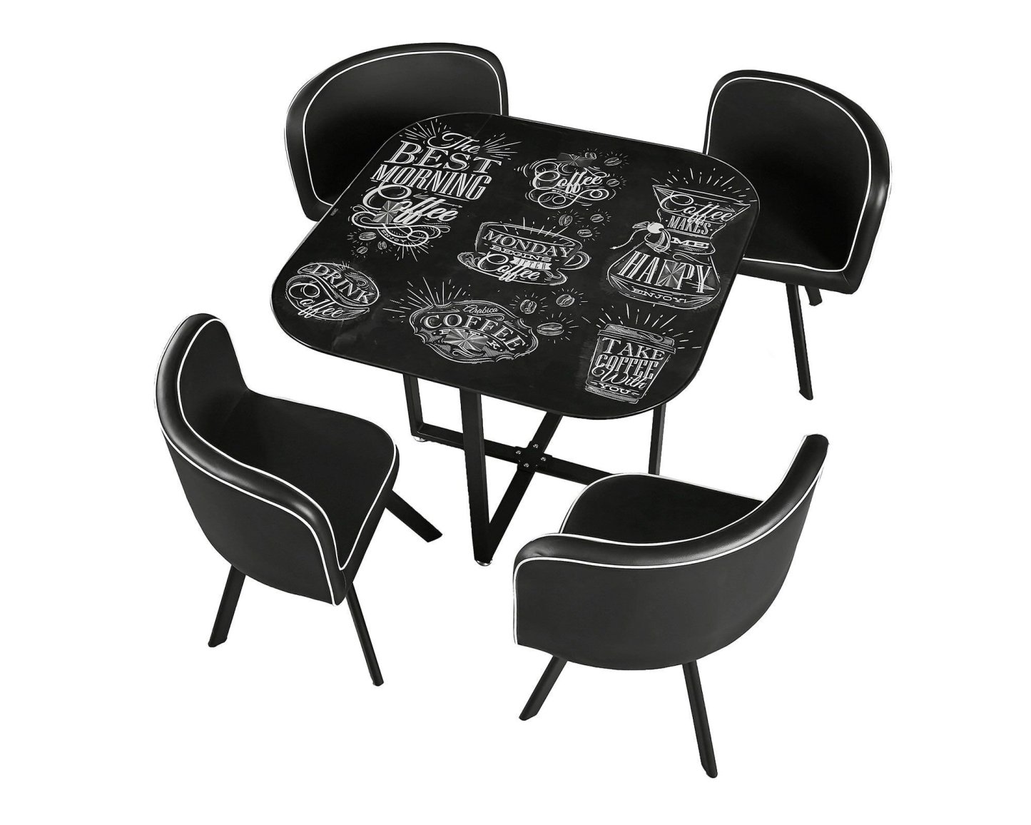 Comedor 4 sillas Coffe 2.0 M+ Design