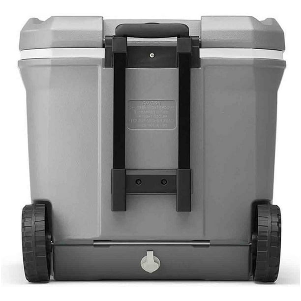 Hielera 65qt Cooler Ruedas Portatil Portavasos 61lts