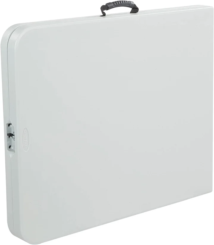 VINGLI Juego de mesa de picnic con 2 bancos, juego de sillas de mesa de camping de 6 pies, muebles plegables de 3 piezas para uso interior o exterior