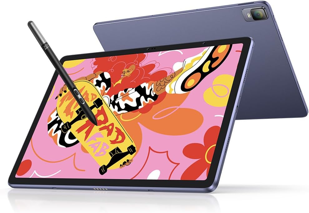 Pad para Artmobile Portátil,Magic Drawing Pad 12 Pulgadas, Tableta de Sistema Android, con X3 Pro Lápiz 16,384 Niveles de Presión, CPU 8GB + 256GB, Pad para Artmobile Portátil