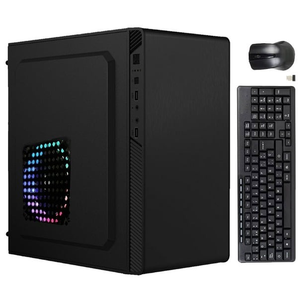 Computadora Escolar PC Velocidad 8GB RAM 960GB SSD Gabinete Teclado y Mouse