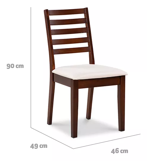 Juego De Comedor Helena 6 Sillas Cic
