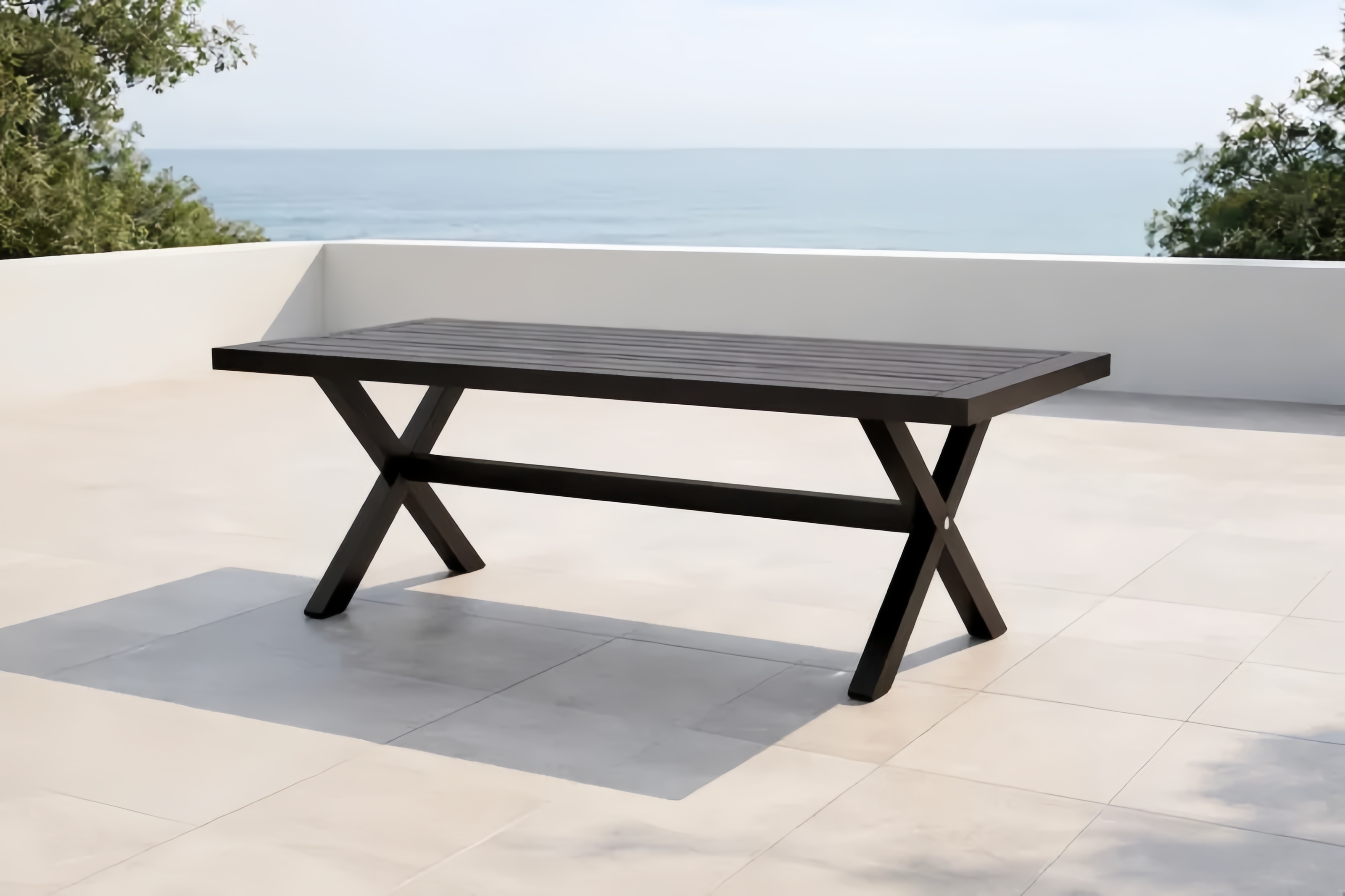 Table à manger d'extérieur