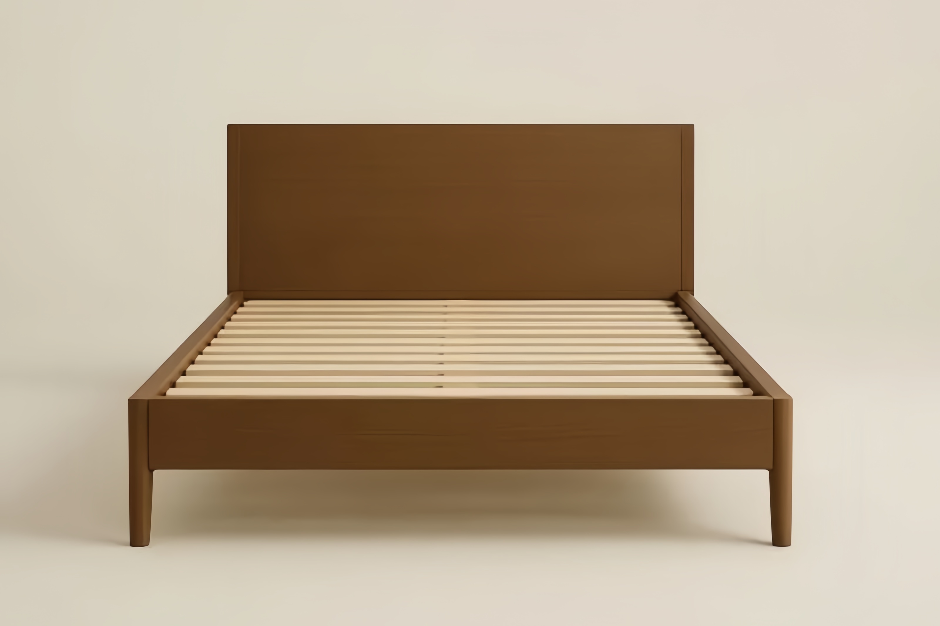 Lit en bois 140x200 cm Brun