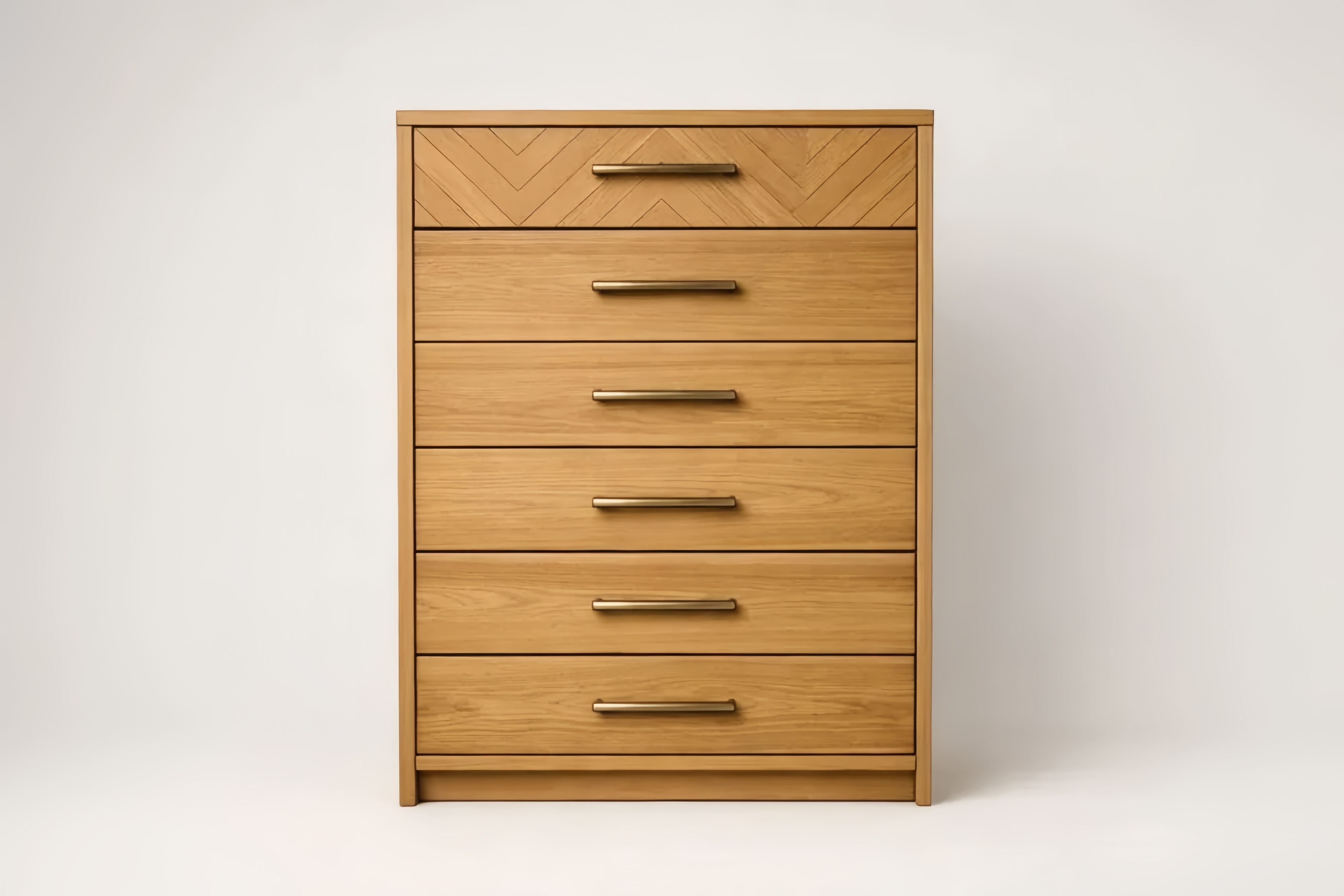 Commode en bois avec 6 tiroirs