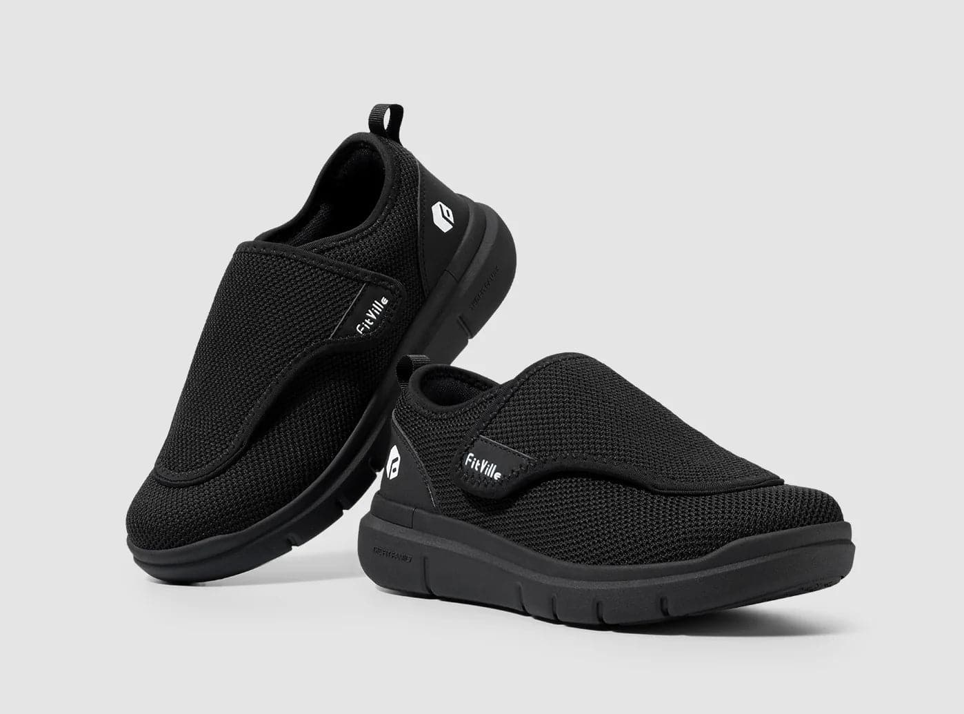 FitVille Men's EasyTop Wings Diabetic Shoes V2 - 8