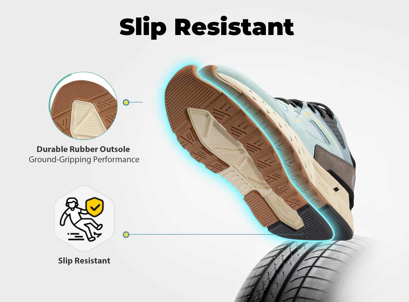 FitVille Women's Rebound Core Walking Shoes V1 - 13