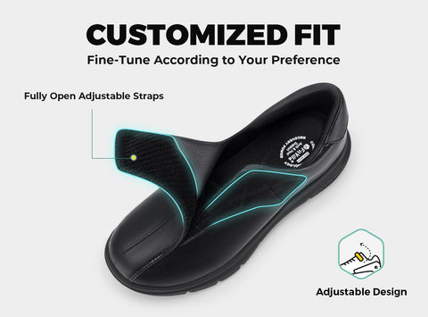 FitVille Men's EasyTop Deluxe Dress Shoes V1 - 19
