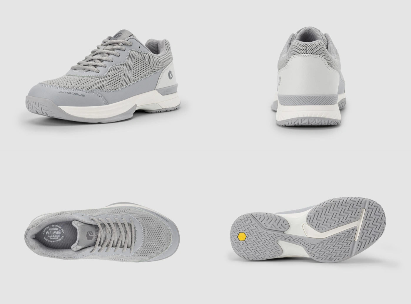 FitVille Men's Court Tennis Amadeus V2 - 30