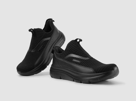 FitVille Men's Step Ease Slip - On Walking Shoes V2 - 9