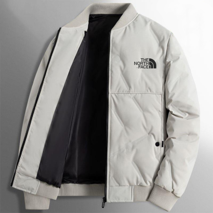 𝗧𝗵𝗲 𝗡𝗼𝗿𝘁𝗵 𝗙𝗮𝗰𝗲- Chaqueta ligera y sencilla de plumón de pato blanco