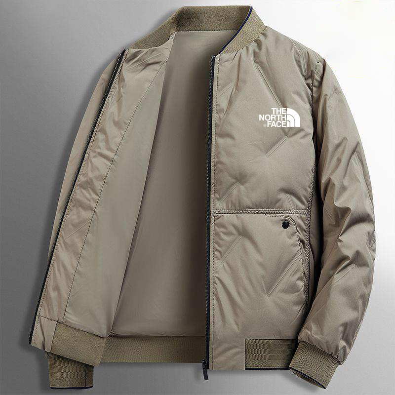 𝗧𝗵𝗲 𝗡𝗼𝗿𝘁𝗵 𝗙𝗮𝗰𝗲- Chaqueta ligera y sencilla de plumón de pato blanco