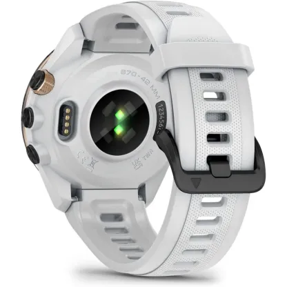 ⊙Spring Sale⛳S70 (White, 42mm) Golf GPS Watch Bundle